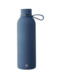 Gourde double paroi de 500 ml en acier inoxydable recyclé Sena Matières : acier inoxydable Couleurs : gris objet promo petit bud