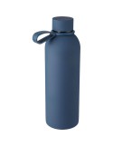 Gourde double paroi de 500 ml en acier inoxydable recyclé Sena Matières : acier inoxydable Couleurs : gris cadeau entreprise pas