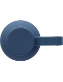Gourde double paroi de 500 ml en acier inoxydable recyclé Sena Matières : acier inoxydable Couleurs : bleu marquage laser ultra 