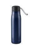 Gourde double paroi de 500 ml en acier inoxydable recyclé Solene Matières : polyester Couleurs : noir livraison express 24h 48h