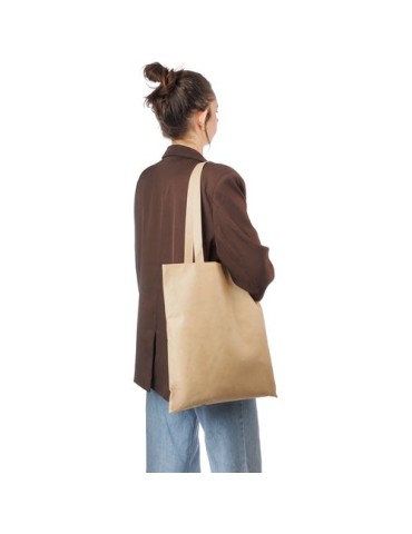 Sac shopping en non tissé 80 g/m2 Taye Matières : non tissé Couleurs : jaune marquage couleur éclatante