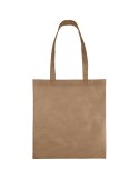 Sac shopping en non tissé 80 g/m2 Taye Matières : non tissé Couleurs : brun cadeau collaborateur premium