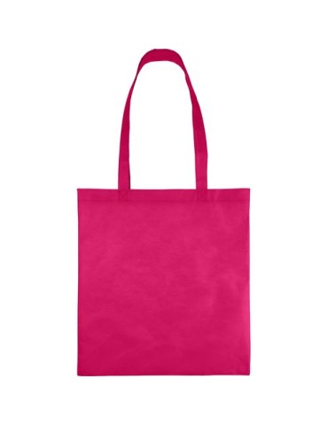 Sac shopping en non tissé 80 g/m2 Taye Matières : non tissé Couleurs : rose impression haute définition