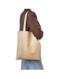 Sac shopping en non tissé 80 g/m2 Taye Matières : non tissé Couleurs : rose objet promotionnel éco-responsable