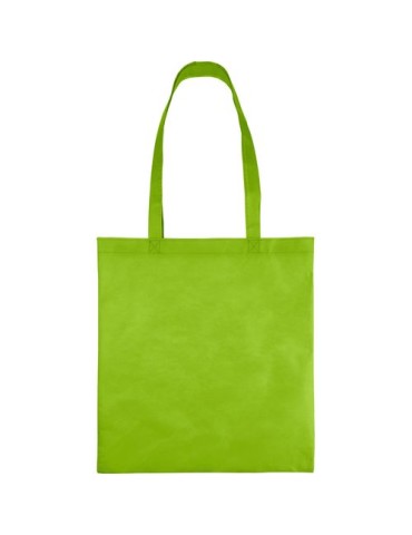 Sac shopping en non tissé 80 g/m2 Taye Matières : non tissé Couleurs : vert citron personnalisation rapide en France