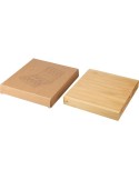 Plateau à fromages en bambou Zea Matières : bambou Couleurs : brun cadeau collaborateur premium