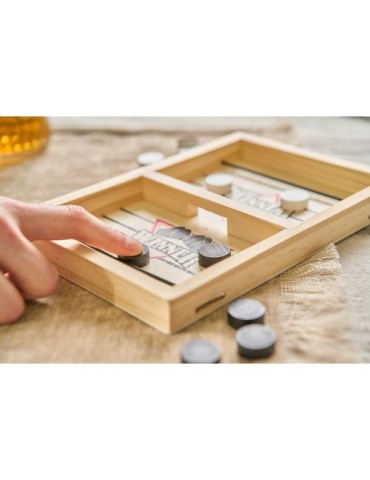 Jeu d’éjection en bois Rio Matières : bois Couleurs : brun marquage laser ultra précis