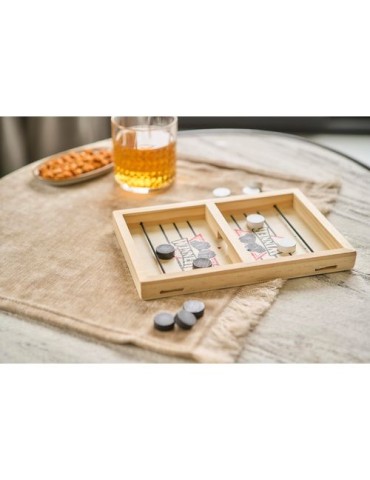 Jeu d’éjection en bois Rio Matières : bois Couleurs : brun cadeau collaborateur premium