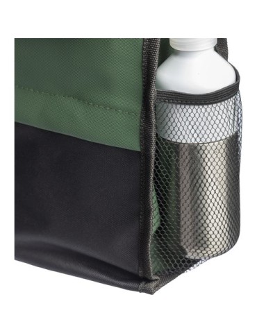Sac isotherme en polyester rPET 600D Eira Matières : polyester Couleurs : vert impression logo haute qualité