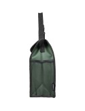 Sac isotherme en polyester rPET 600D Eira Matières : polyester Couleurs : noir marquage couleur éclatante