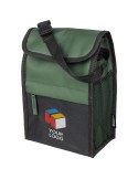 Sac isotherme en polyester rPET 600D Eira Matières : polyester Couleurs : noir goodies personnalisé en stock