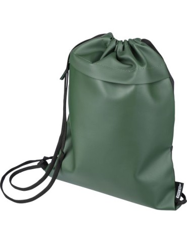 Sac à dos en polyester rPET 600D Auri Matières : polyester Couleurs : noir goodies personnalisé en stock