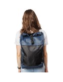 Sac à dos roll-top en polyester 600D Yani Matières : polyester Couleurs : bleu cadeau collaborateur premium