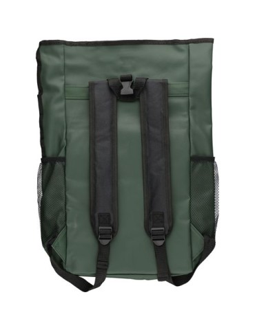 Sac à dos roll-top en polyester 600D Yani Matières : polyester Couleurs : gris goodies personnalisé en stock