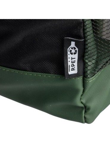 Sac à dos roll-top en polyester 600D Yani Matières : polyester Couleurs : vert personnalisation sur mesure