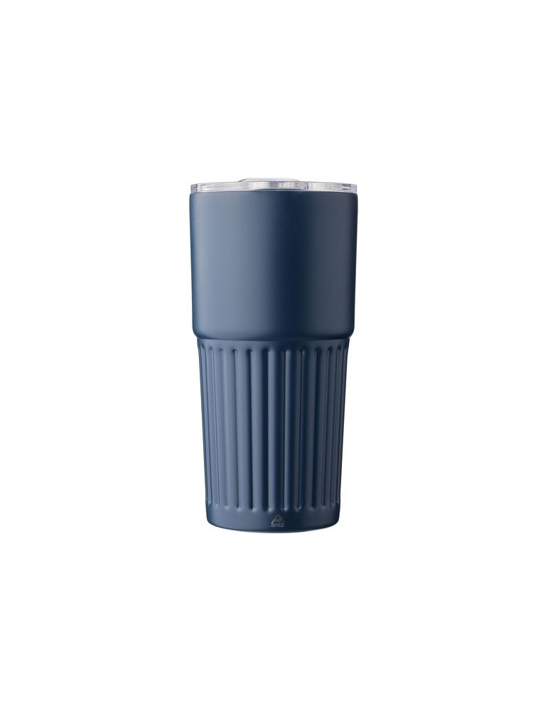 Mug double paroi en acier inoxydable recyclé de 500 ml Kael