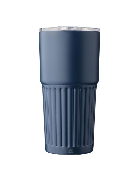 Mug double paroi en acier inoxydable recyclé de 500 ml Kael