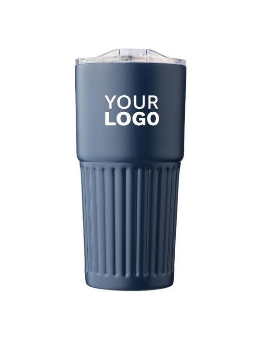 Mug double paroi en acier inoxydable recyclé de 500 ml Kael