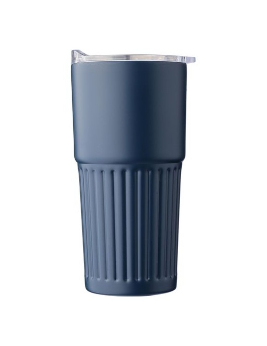 Mug double paroi en acier inoxydable recyclé de 500 ml Kael