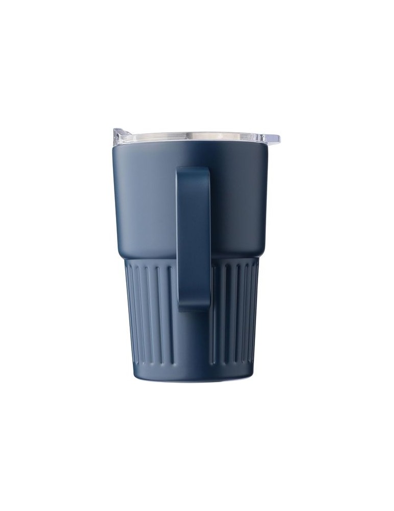 Mug nomade double paroi en acier inoxydable recyclé de 450 ml Calo