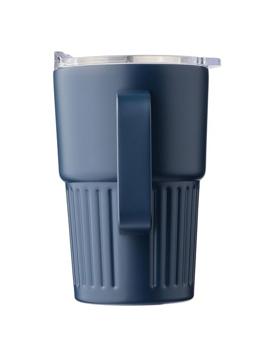 Mug nomade double paroi en acier inoxydable recyclé de 450 ml Calo