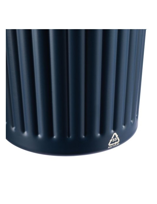 Mug nomade double paroi en acier inoxydable recyclé de 450 ml Calo