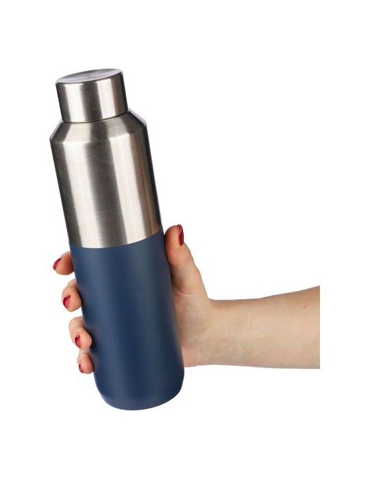 Bouteille double paroi de 600 ml en acier inoxydable recyclé Esen