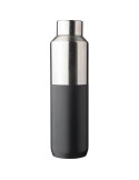 Bouteille double paroi de 600 ml en acier inoxydable recyclé Esen Couleurs : noir Matières : acier inoxydable recyclé cadeau ent
