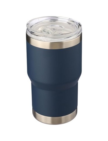 Mug nomade double paroi en acier inoxydable recyclé de 350 ml Ayen Matières : silicone Couleurs : gris goodies publicitaire dura