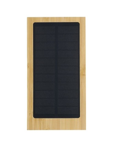 Power bank solaire en bambou Elz