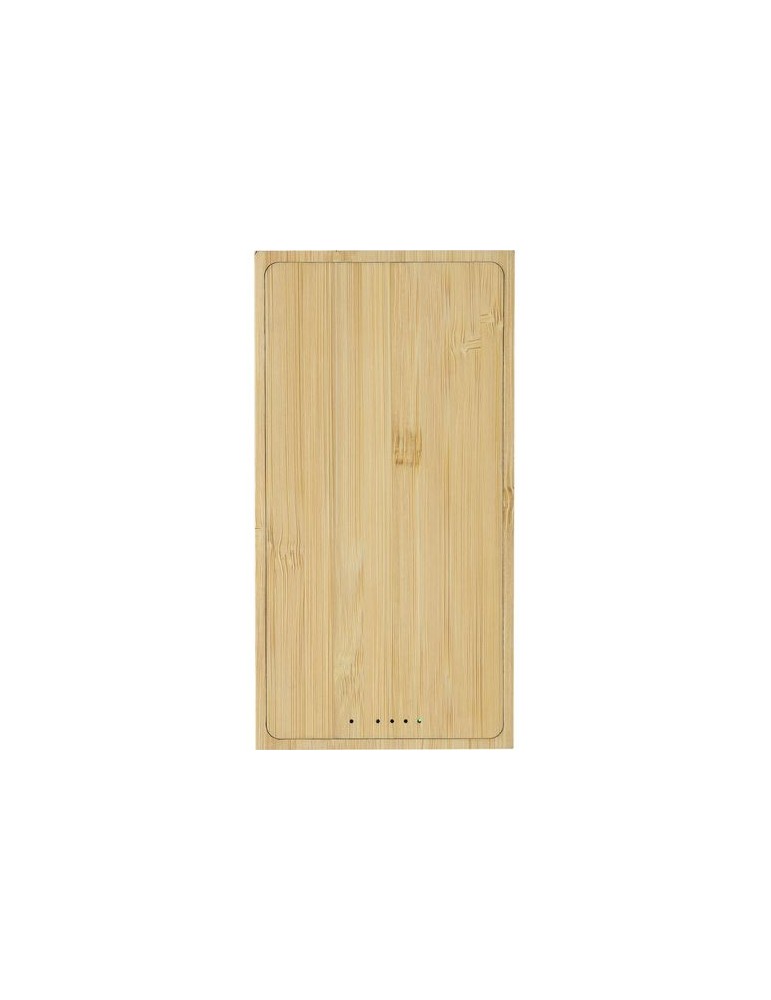 Power bank solaire en bambou Elz