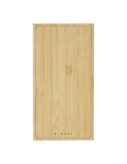 Power bank solaire en bambou Elz