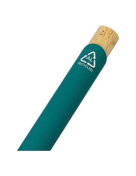 Stylo bille en aluminium recyclé toucher gomme Calandra