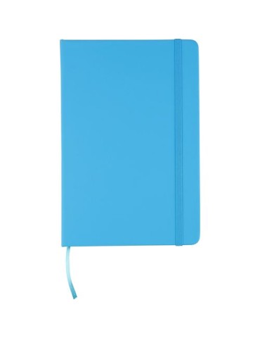 Carnet A5 avec couverture PU recyclé Eva Matières : caoutchouc Couleurs : bleu clair objet promotionnel éco-responsable