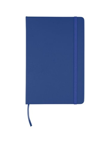 Carnet A5 avec couverture PU recyclé Eva Matières : caoutchouc Couleurs : bleu cadeau entreprise pas cher