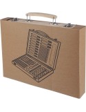 Coffret à dessin en bois Thessaly Matières : bois Couleurs : brun livraison express 24h 48h