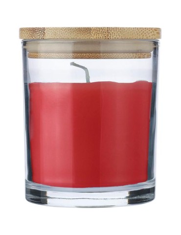 Bougie dans un contenant en verre Riven