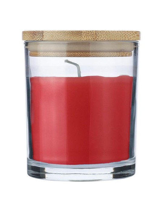 Bougie dans un contenant en verre Riven