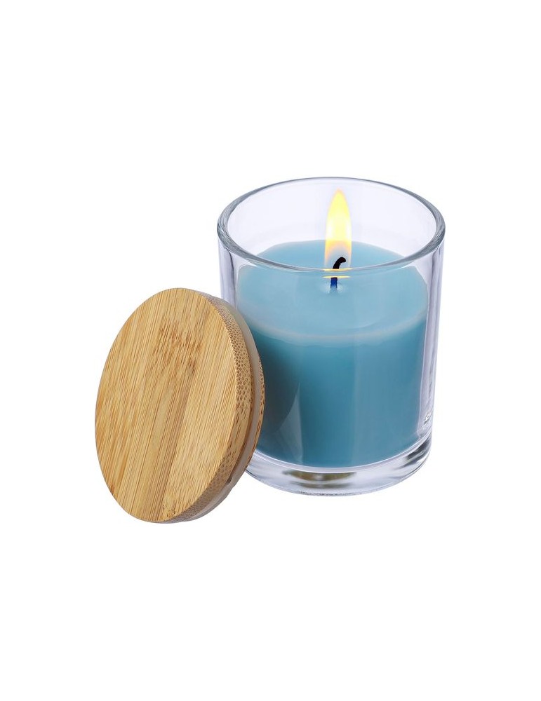 Bougie dans un contenant en verre Riven
