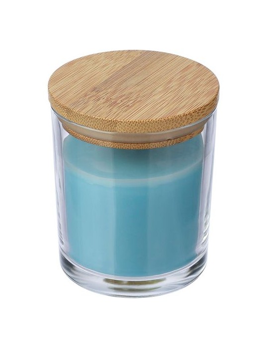 Bougie dans un contenant en verre Riven