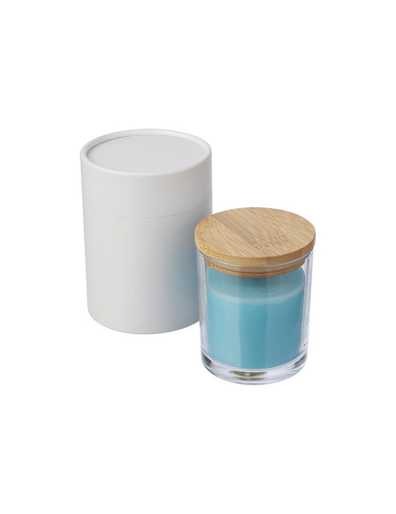 Bougie dans un contenant en verre Riven