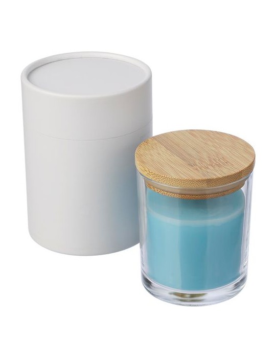 Bougie dans un contenant en verre Riven
