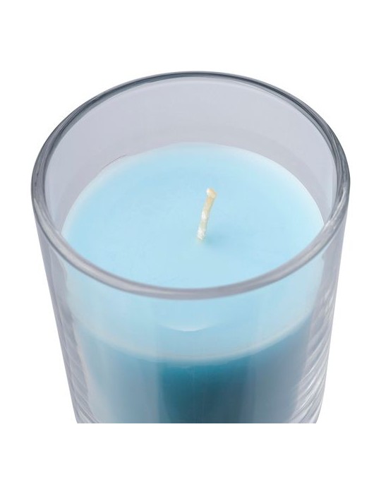 Bougie dans un contenant en verre Riven