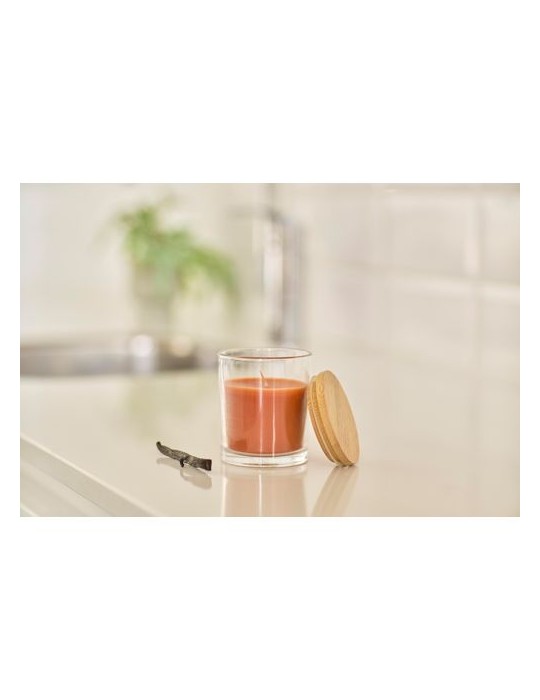 Bougie dans un contenant en verre Riven