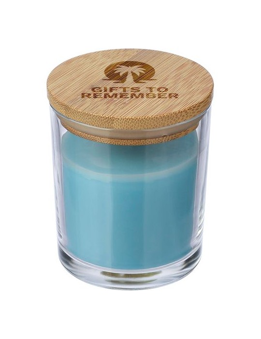 Bougie dans un contenant en verre Riven