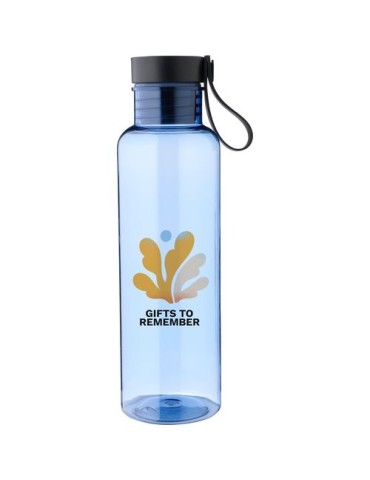 Gourde de 750 ml en rPET Aisling Matières : bambou Couleurs : naturel goodies personnalisé en stock