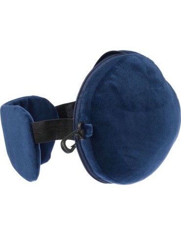 Ensemble d’oreillers de voyage Lontine Matières : coton Couleurs : bleu objet promotionnel éco-responsable