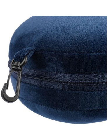 Ensemble d’oreillers de voyage Lontine Matières : coton Couleurs : bleu goodies personnalisé en stock