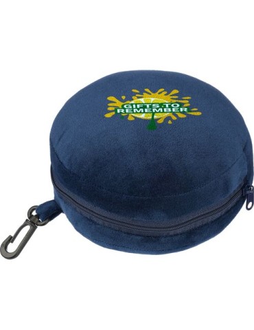 Ensemble d’oreillers de voyage Lontine Matières : coton Couleurs : bleu objet promo petit budget