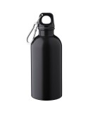 Gourde simple paroi de 400 ml en acier inoxydable recyclé Sable Matières : aluminium Couleurs : noir